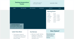 Desktop Screenshot of danlingacupuncture.com